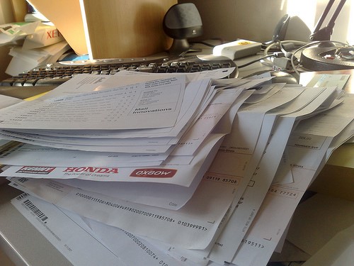 Stackpile of Paperwork